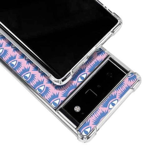 Bouffants and Broken Hearts Bold Eyes 2 Google Pixel 6 Clear Case